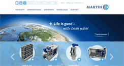 Desktop Screenshot of martin-membrane.de